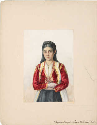 Михальцева Елизавета Петровна. Портрет Милицы Вулетич